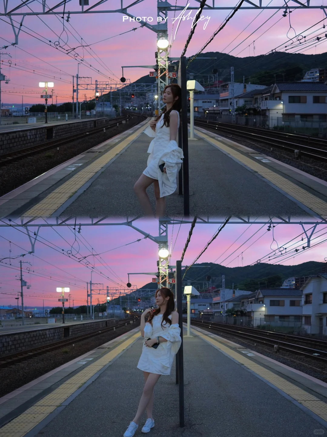 Capturing Cinematic Vibes｜Kobe Suma Sunset Platform 💜