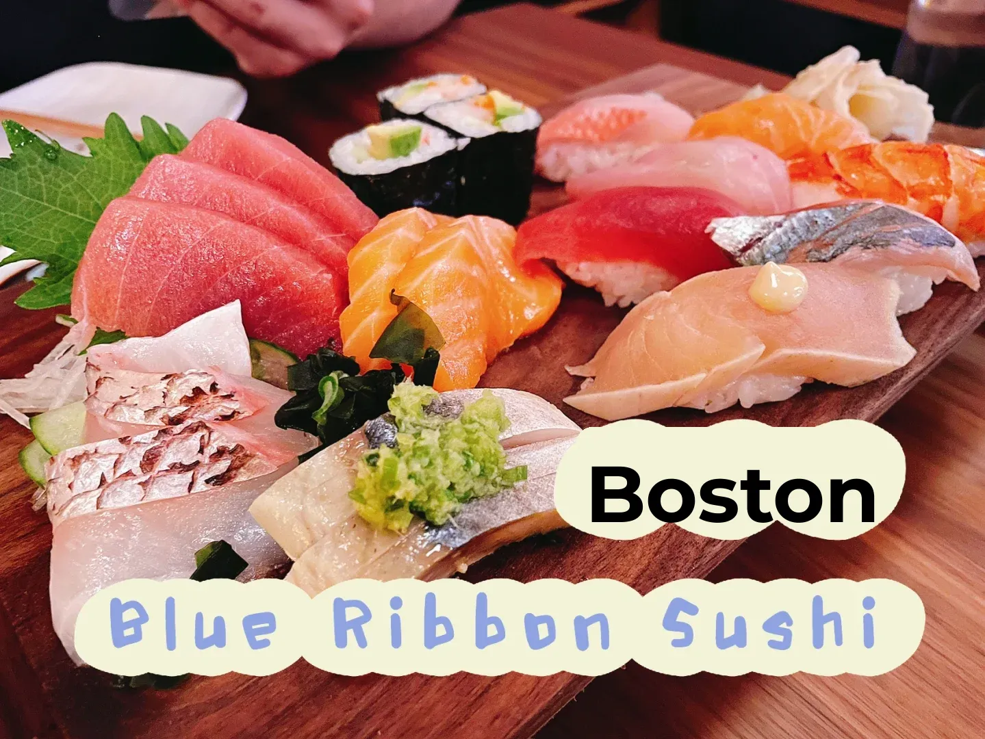 Must-Try Boston Sushi Spot 🍣 Blue Ribbon Sushi Check-In
