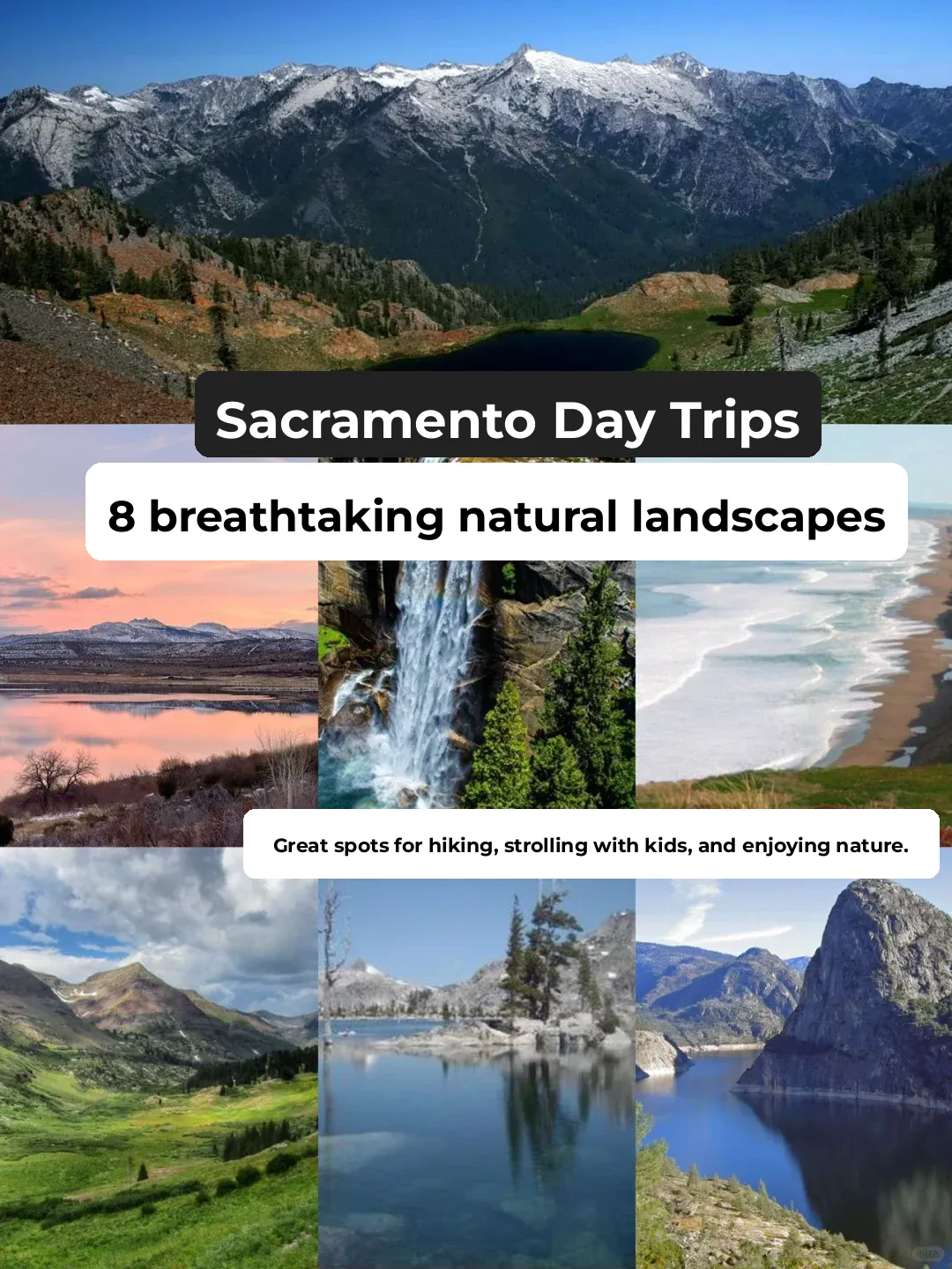 Weekend Getaways Near Sacramento | 8 Stunning Natural Wonders to Explore