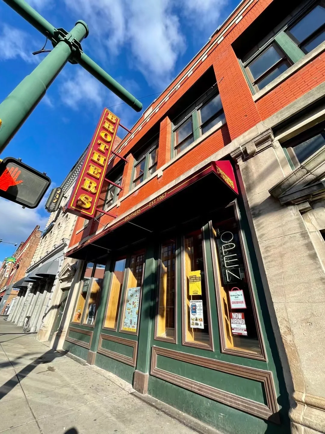 A Street and a Bar in Indianapolis...