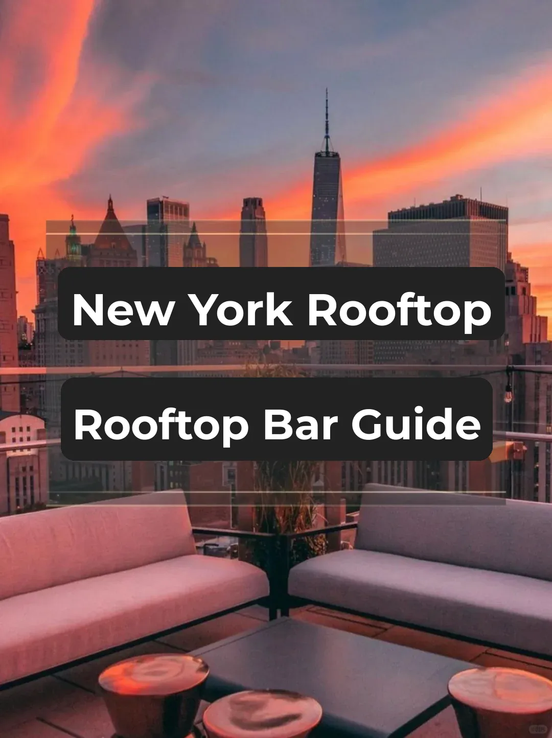 Once the rain in NYC stops 🍷, let's hit the rooftop and party!