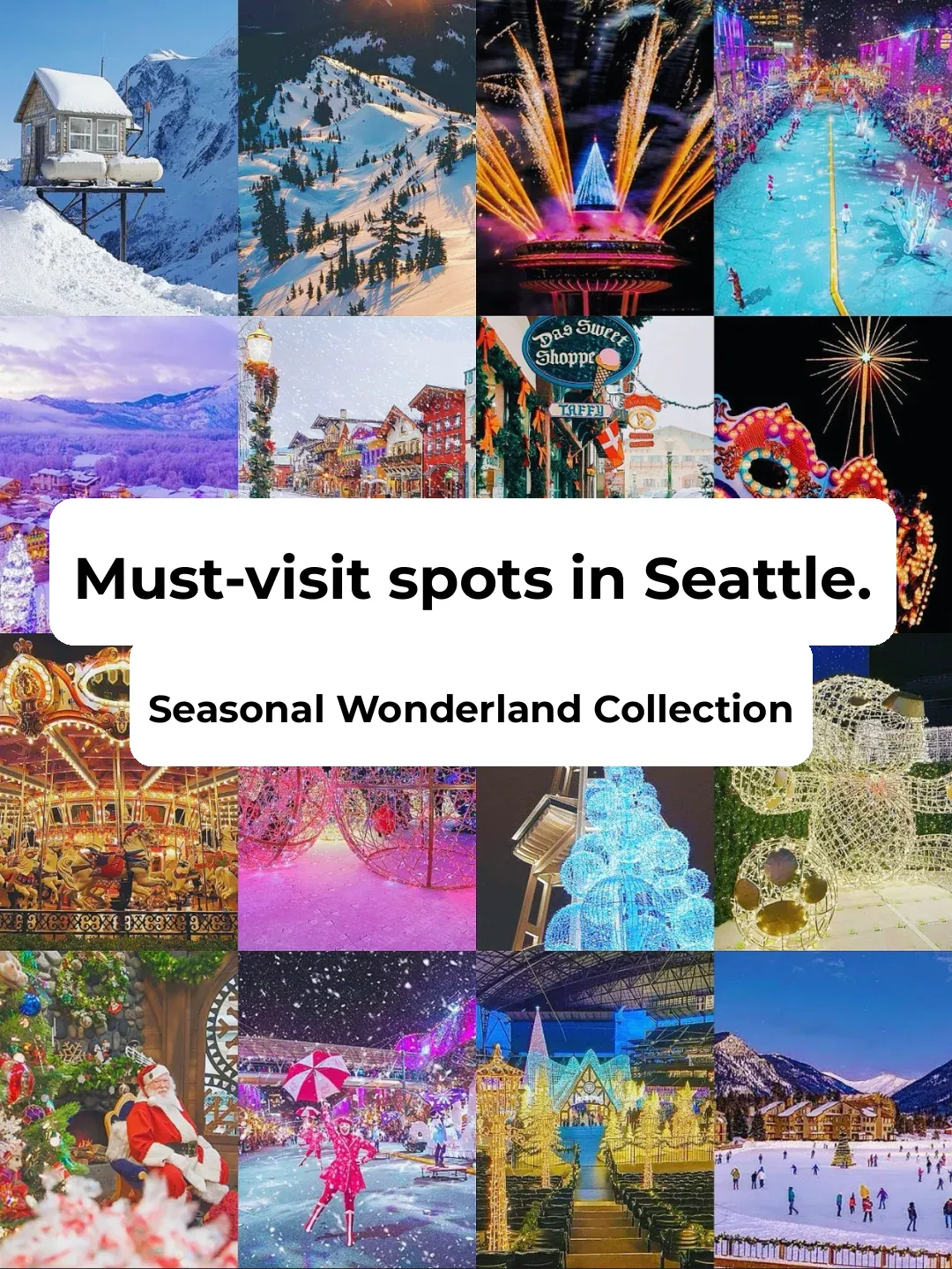 Seattle | Got it covered! Winter photo spots just around the corner