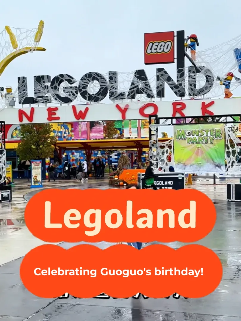Celebrating Guoguo's Birthday at Legoland