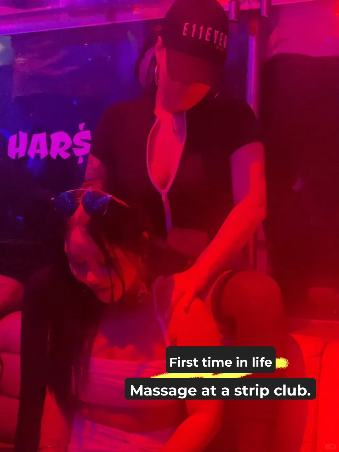 First Time Getting a Massage at a Nightclub | Iconic E11EVEN