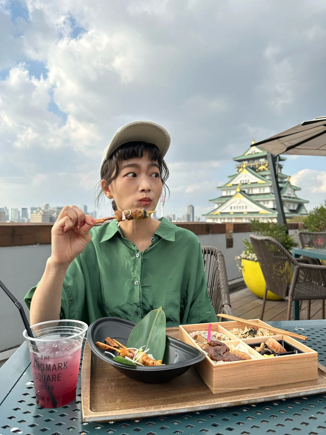 Japan 🇯🇵 Osaka | Panoramic Osaka Castle View Restaurant