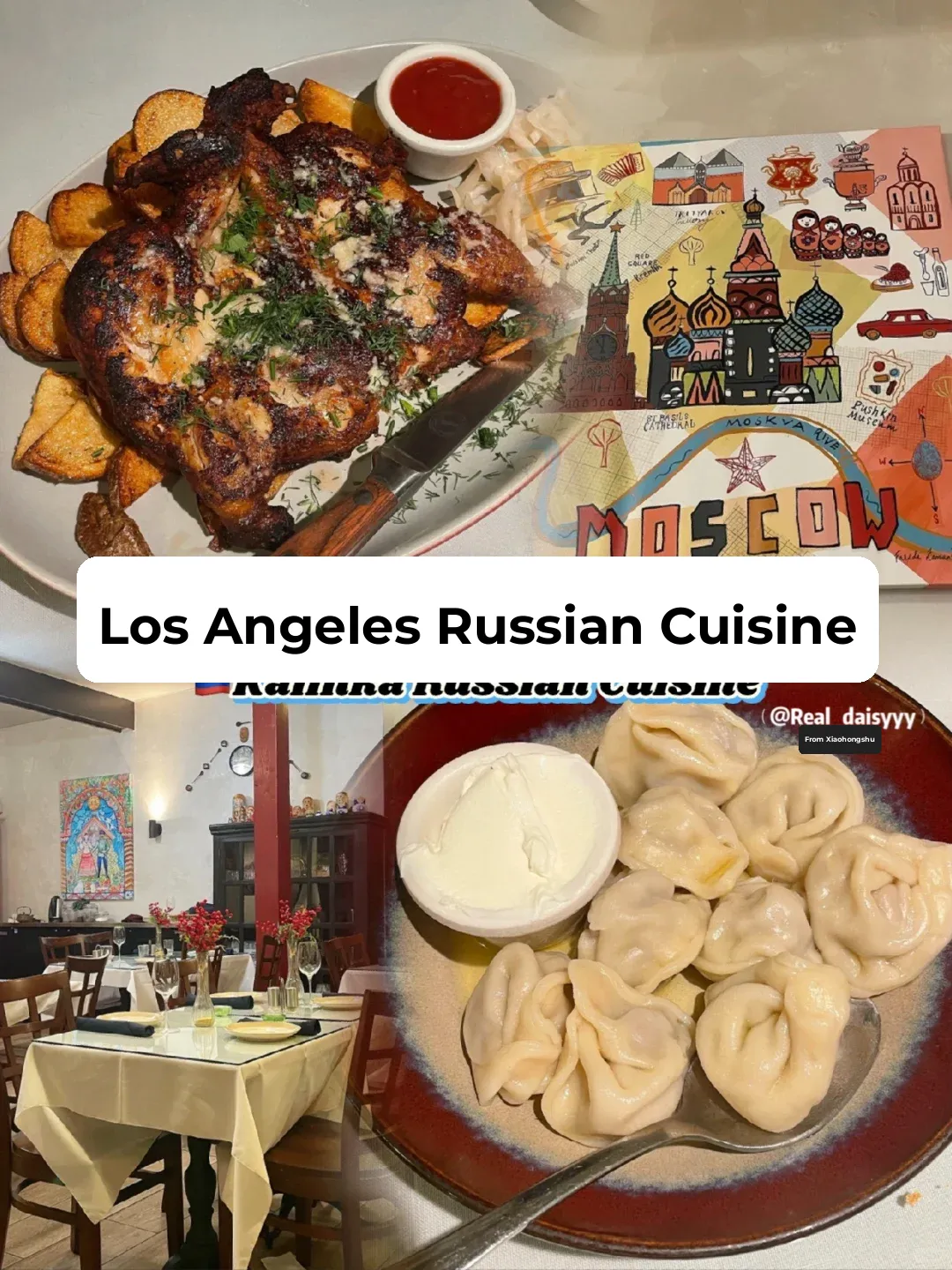 Exploring LA 💛 Russian Cuisine 🇷🇺 Satisfying First Try