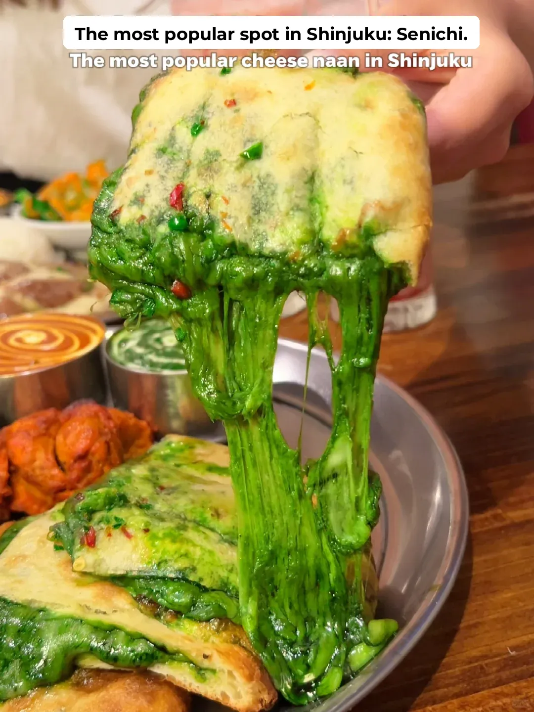 The Most Popular Cheese Naan in Tokyo's Shinjuku!
