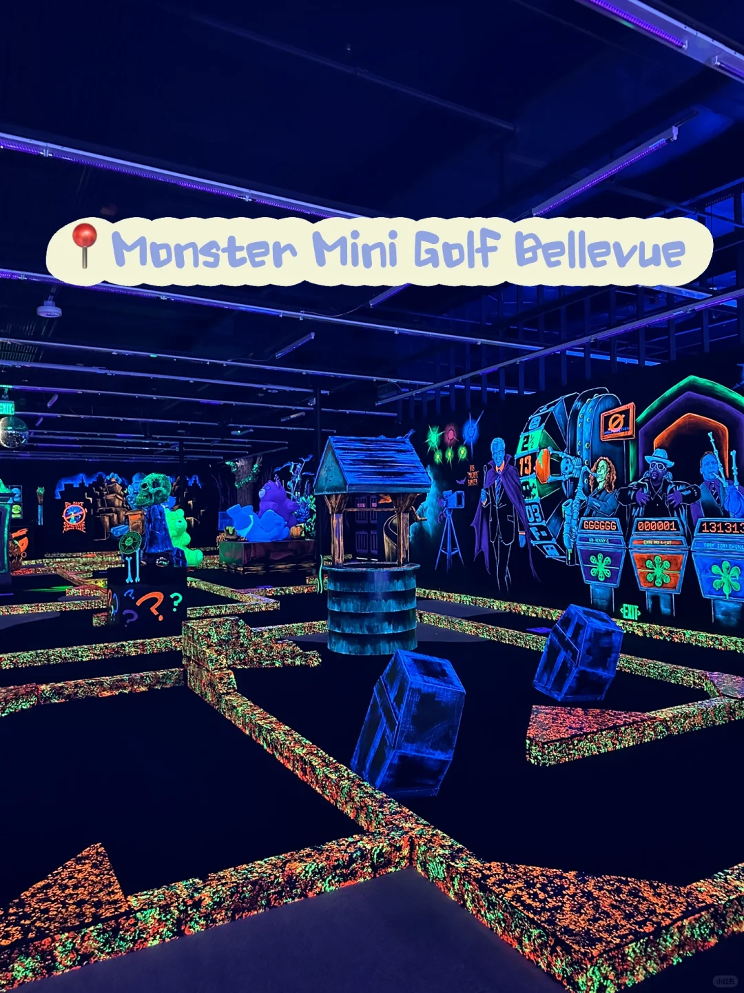 Seattle Eats & Treats | Mini Golfing with Friends