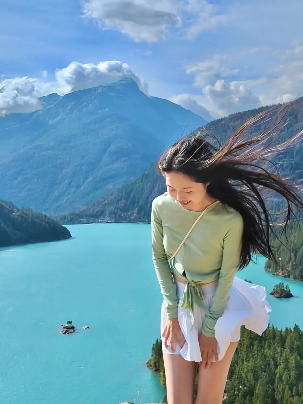 Seattle | North Cascades' Tiffany Blue 🩵 No Hiking Required