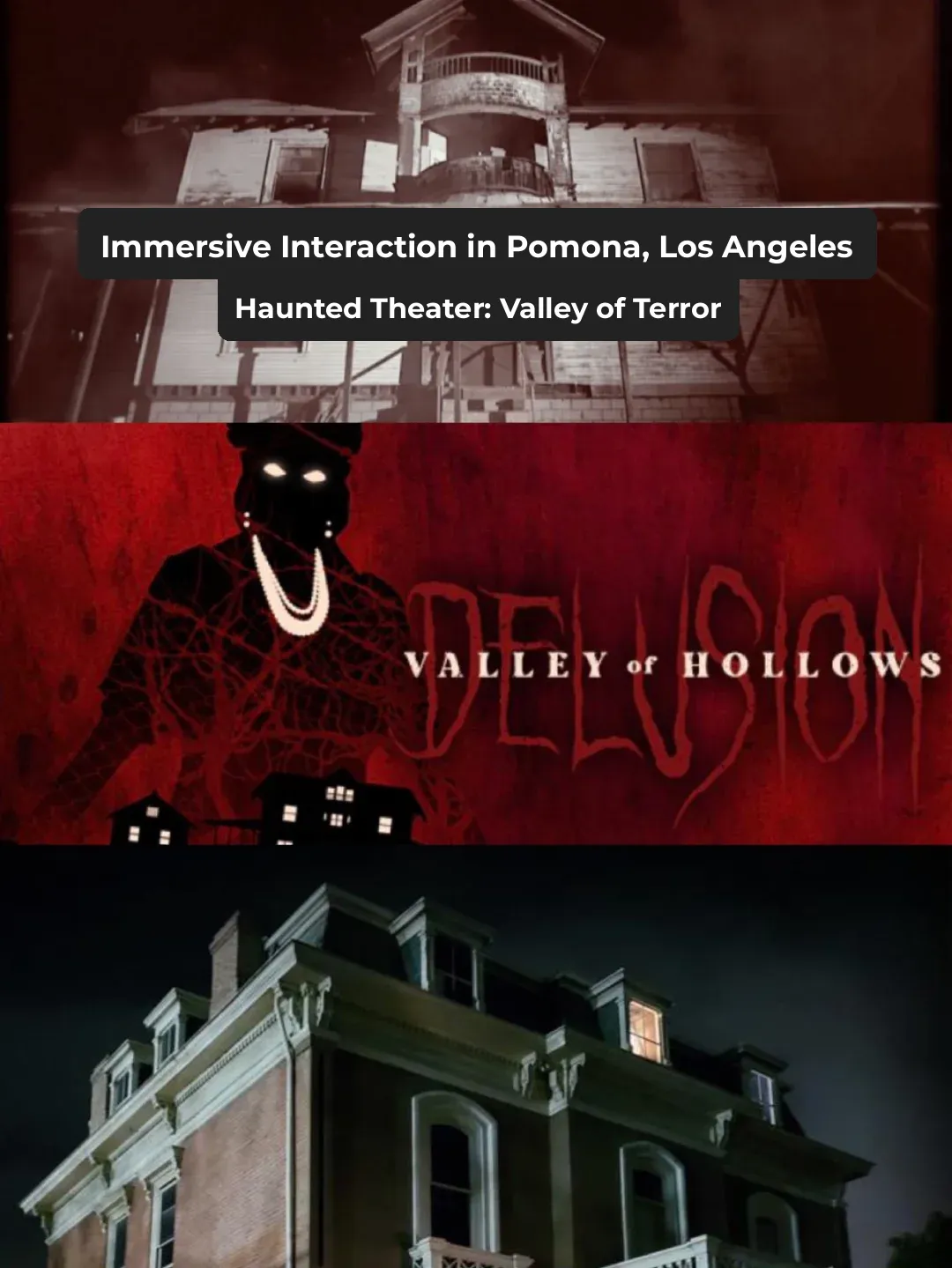 Los Angeles Pomona Immersive Interactive Horror Theater: The Uncanny Valley