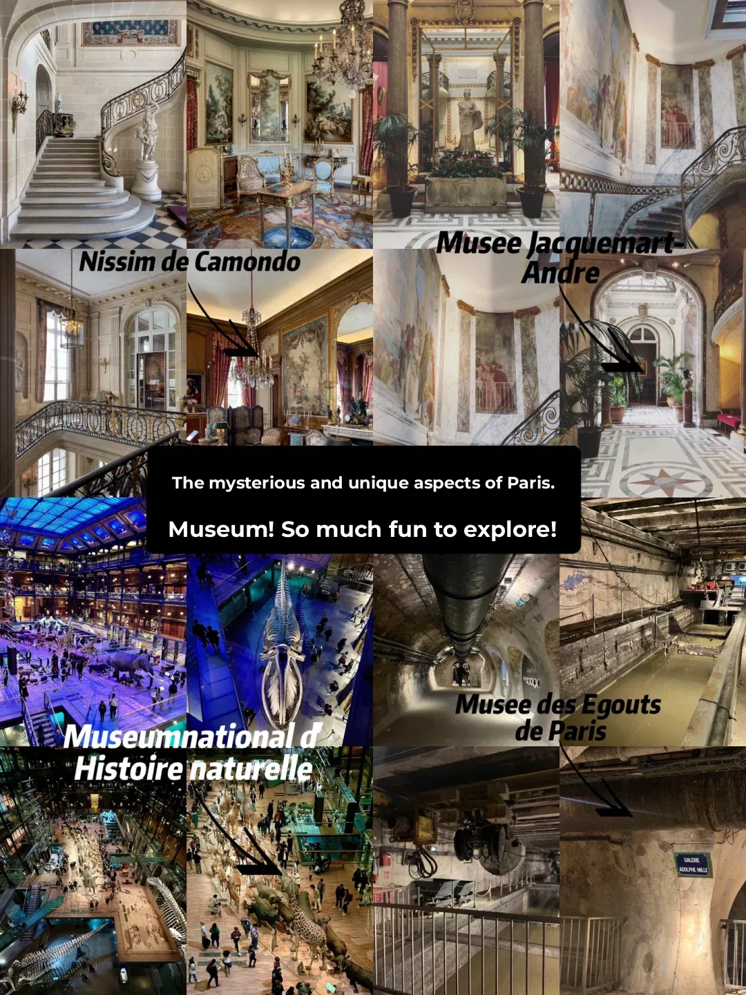 I think these are the top 4 museums you gotta check out in Paris!