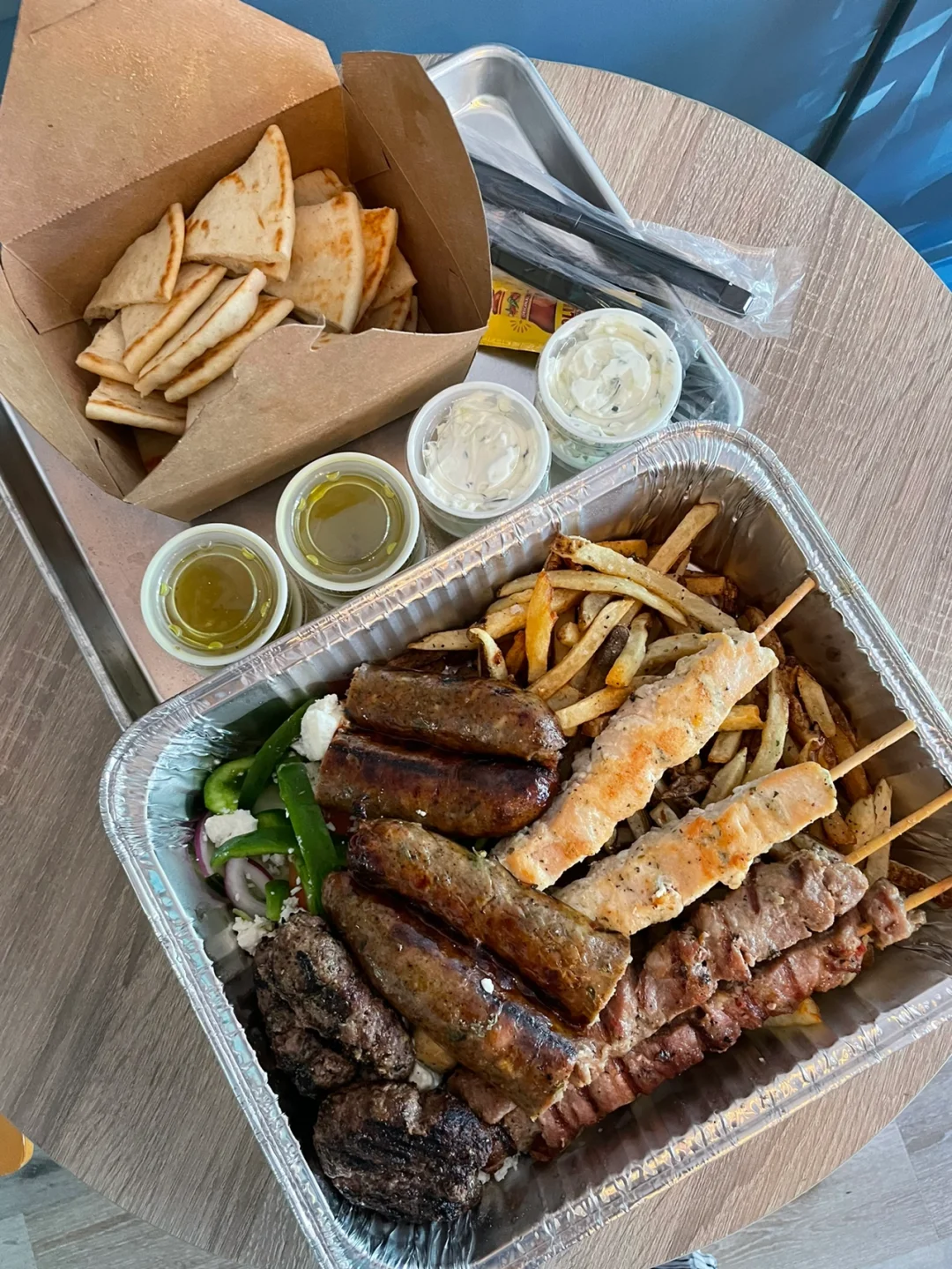 Jersey City Food Scene | Grand Opening of a New Greek Fast Food Spot Today