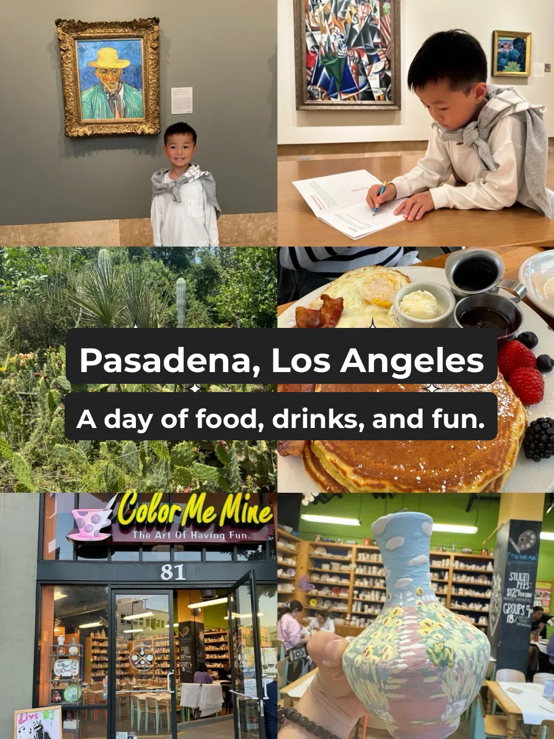 Los Angeles Family Fun: A Day Trip to Pasadena for Food, Drinks, and Entertainment 🥳