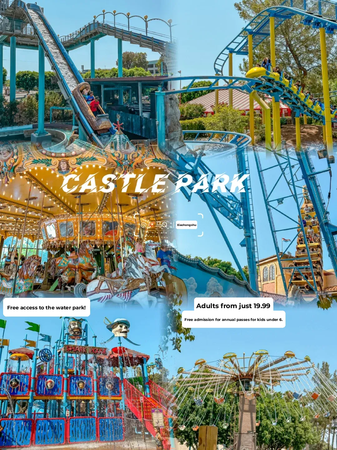 Hidden Gem Amusement Park in LA's Eastside: No Lines, Plus Water Fun for Summer!