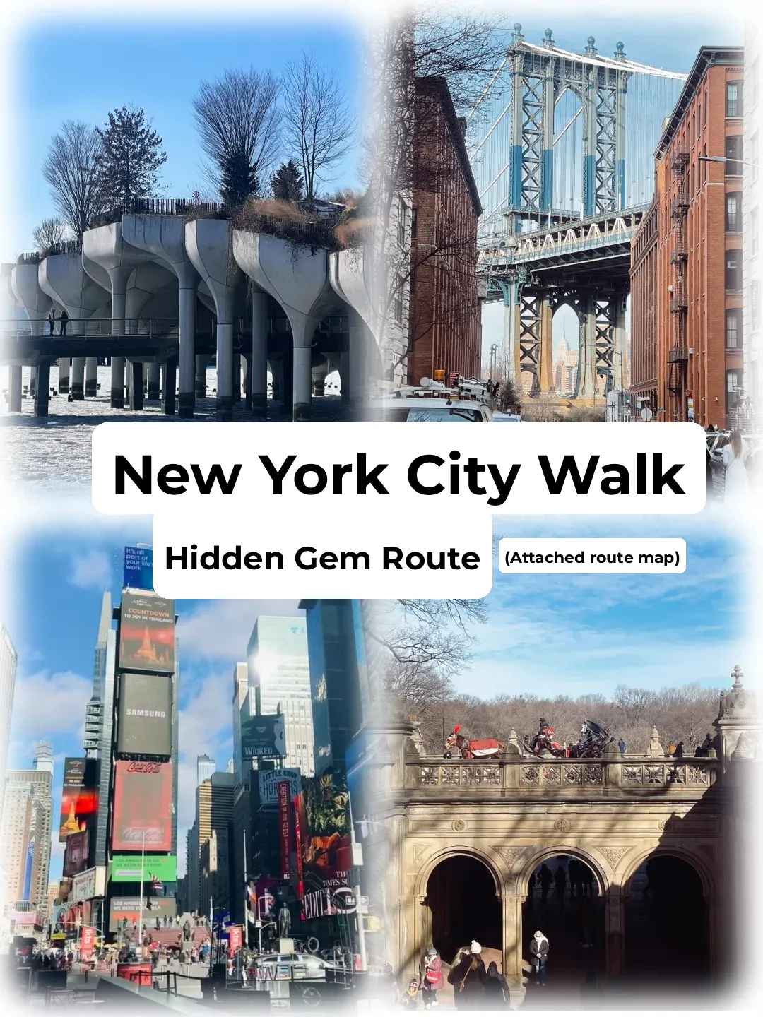 🌟 4 Hidden Gem CityWalk Routes in New York (Includes Route Maps 🗺️)