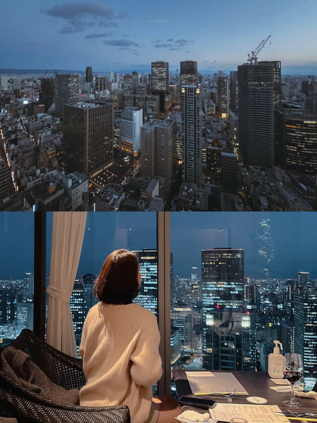 Osaka Food Hunt | Budget-Friendly French Dining with a Panoramic View of Umeda