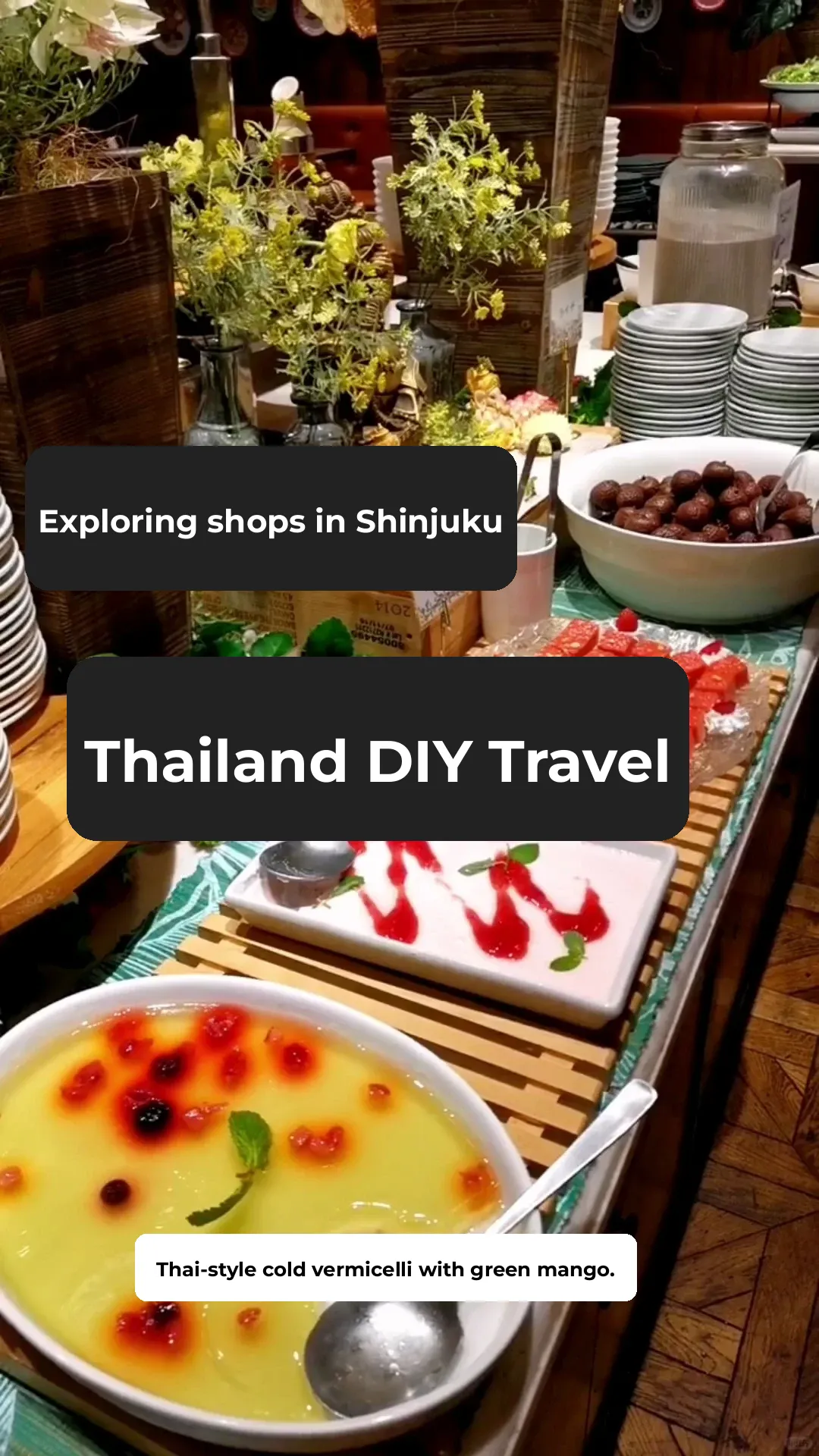 All-You-Can-Eat Thai Cuisine in Shinjuku