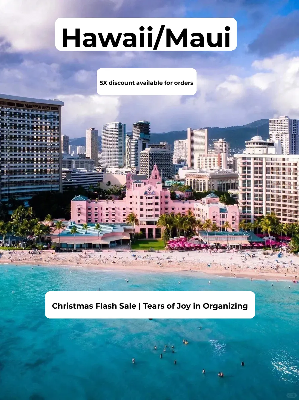 Who's Still Booking at Full Price? 😅 Christmas Flash Sale on Hawaiian Hotels Is On! 🈶️