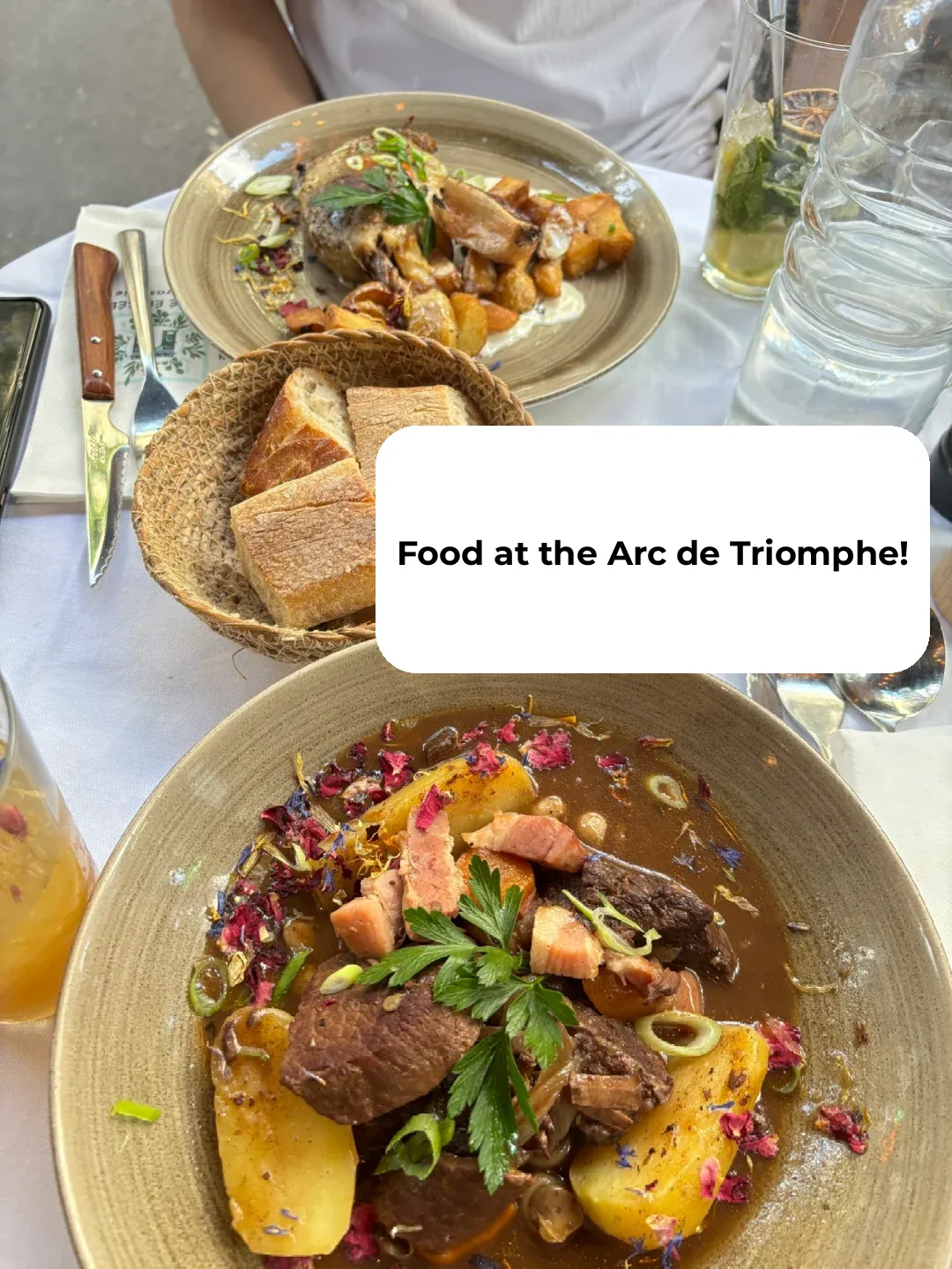 Feeling Tired Walking from Champs-Élysées to Arc de Triomphe? Time to Chow Down!