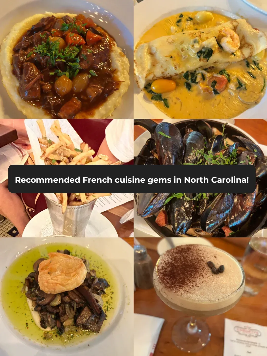 North Carolina Foodie Finds | Discover Hidden Gem French Cuisine! Highly Recommended!