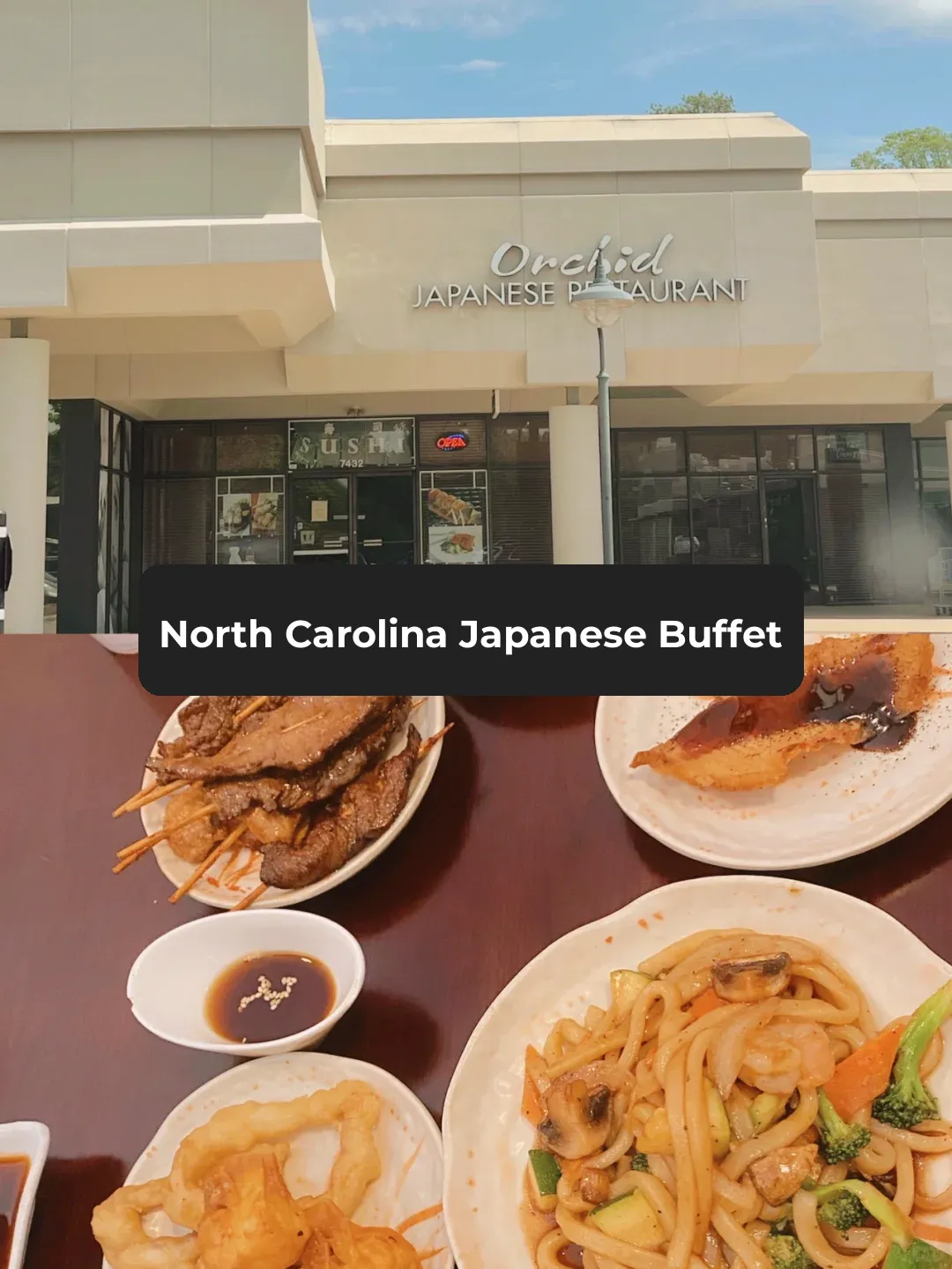 North Carolina Food Adventure #9: All-You-Can-Eat Japanese Buffet! Lunch Pick