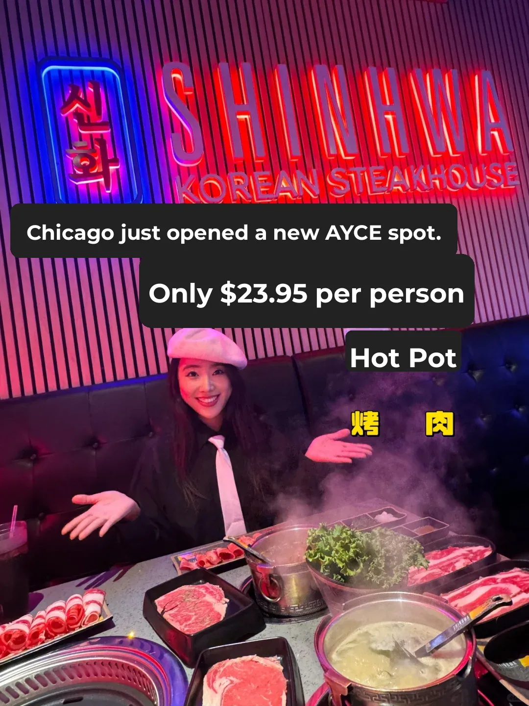 Chicago Just Opened a New AYCE Spot🥩Only $23.95 Per Person‼️
