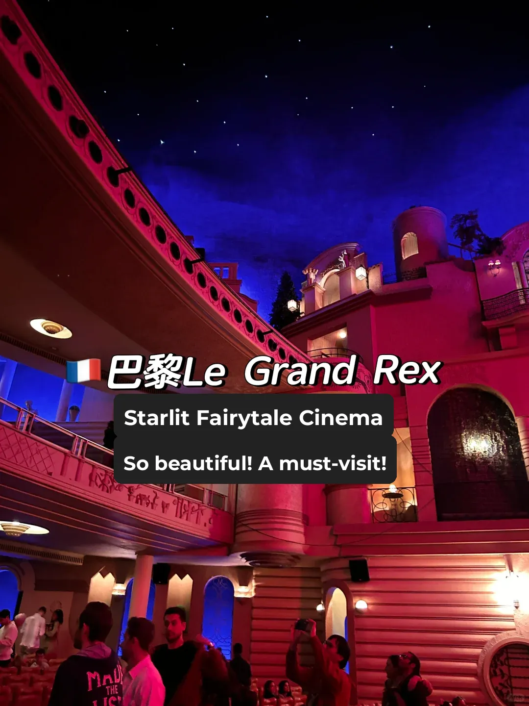 🇫🇷 Europe's Most Enchanting Stargazing Cinema | Must-Visit in Paris