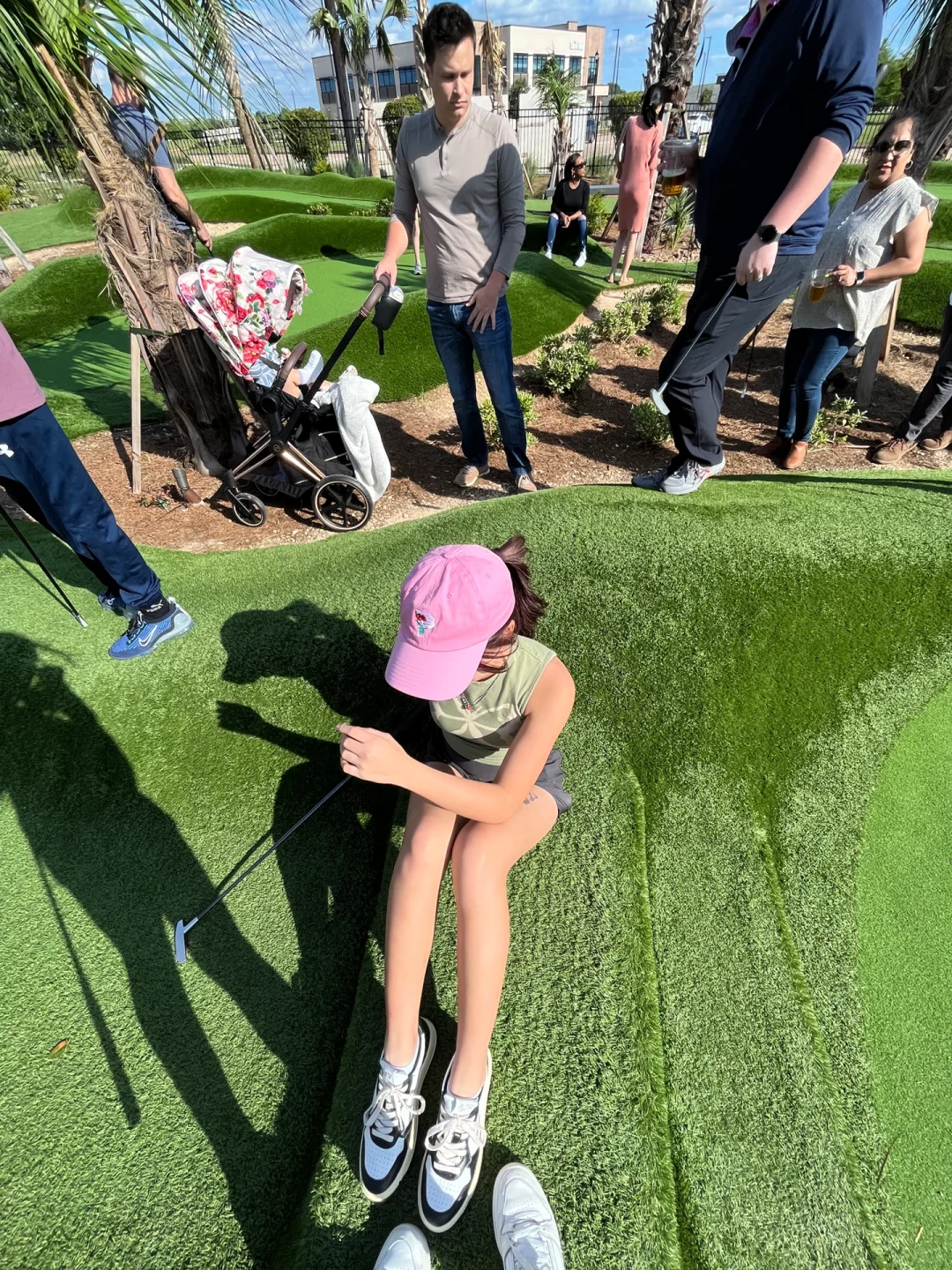 Of course, I have to document this—it's not every day that I'm this happy in the U.S.!