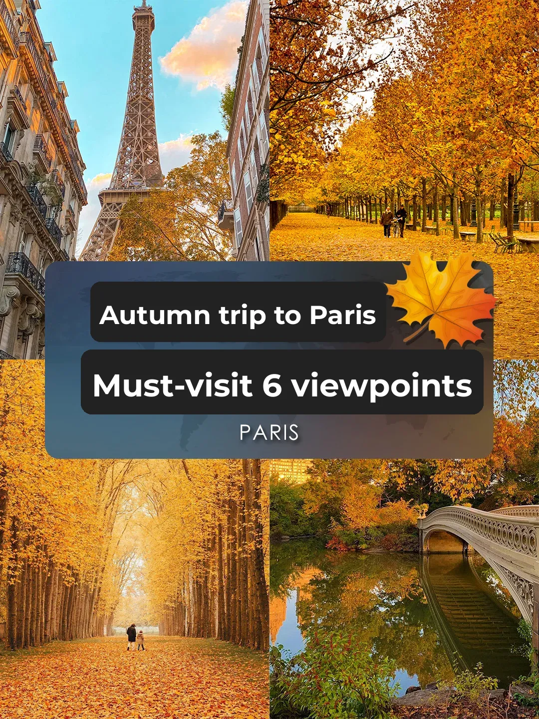 Top 6 Places to Enjoy Autumn in Paris | Where Fall's Charm Meets Romance