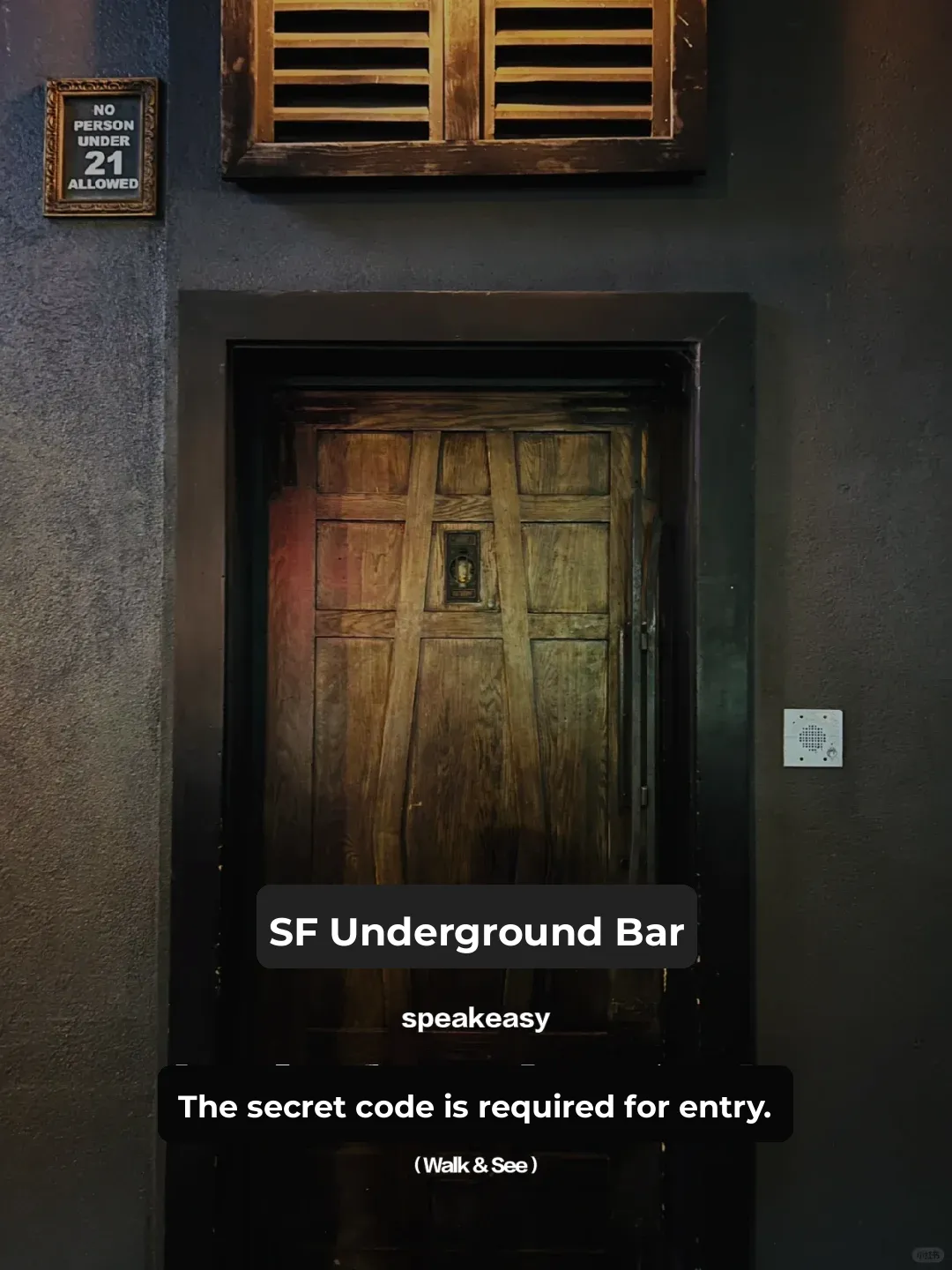 The Secret Speakeasy Hidden in San Francisco: 90% of Locals Can't Find the Entrance