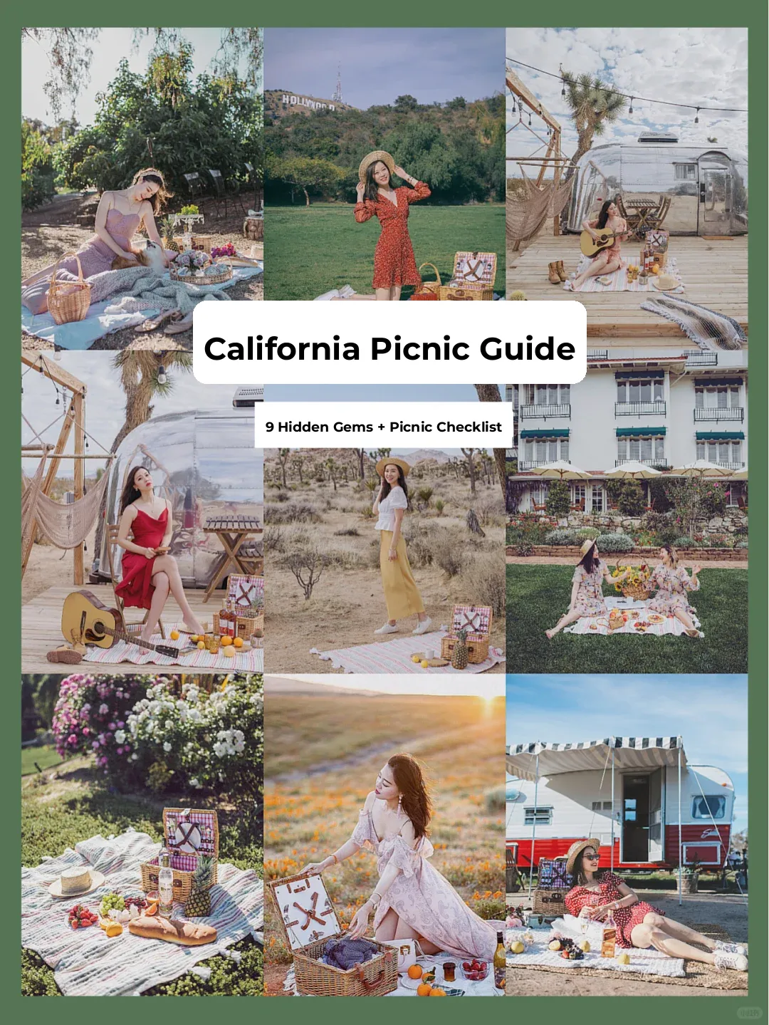 California's Ultimate Picnic Guide | Picnic Checklist + Hidden Gem Spots 🌸