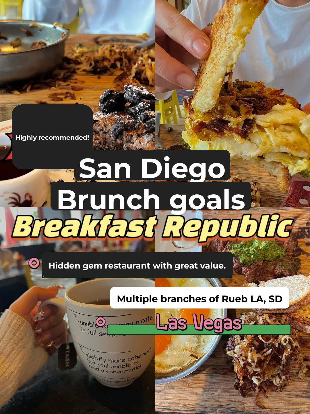 San Diego’s Trendy Brunch Spot—Breakfast Republic☀️