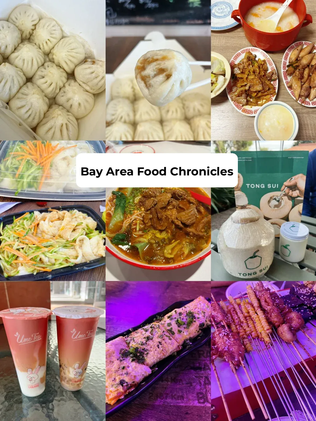 📍Bay Area Food Diary｜Leaky Oil Buns, Rice Noodles, BBQ, and Desserts🌟