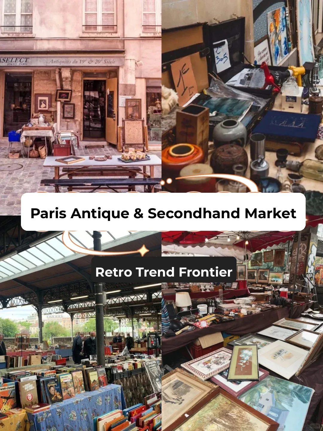 🇫🇷 Paris Antique/Flea Markets Are So Awesome to Explore!