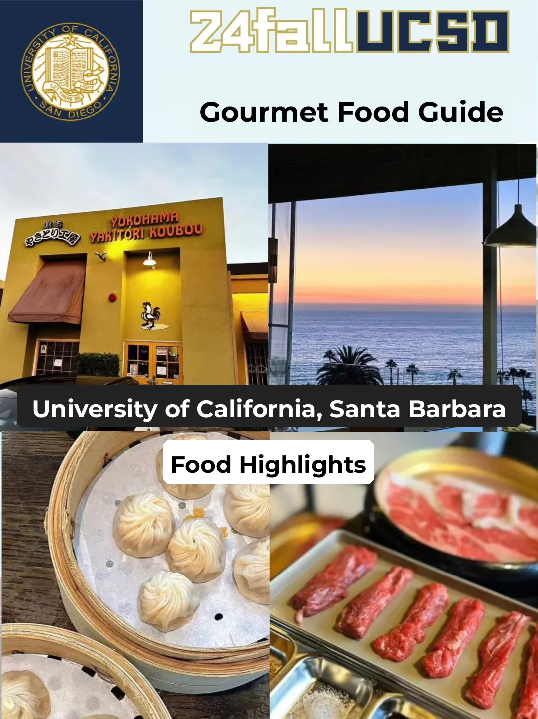 "24 Fall 🇺🇸 UCSD Ultimate Food Guide 🍜"