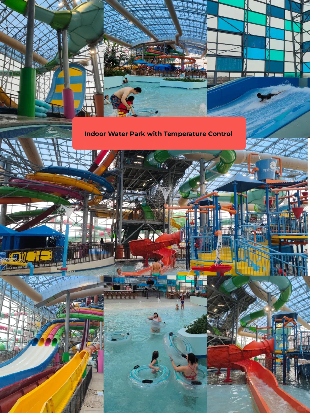Dallas Water Park | Heated Pools in Winter | Open During Christmas & New Year Holidays
