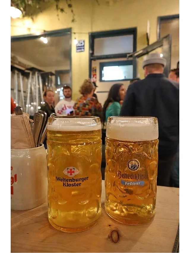 Sipping German Beer & Sausage Delights at Suppenküche in San Francisco