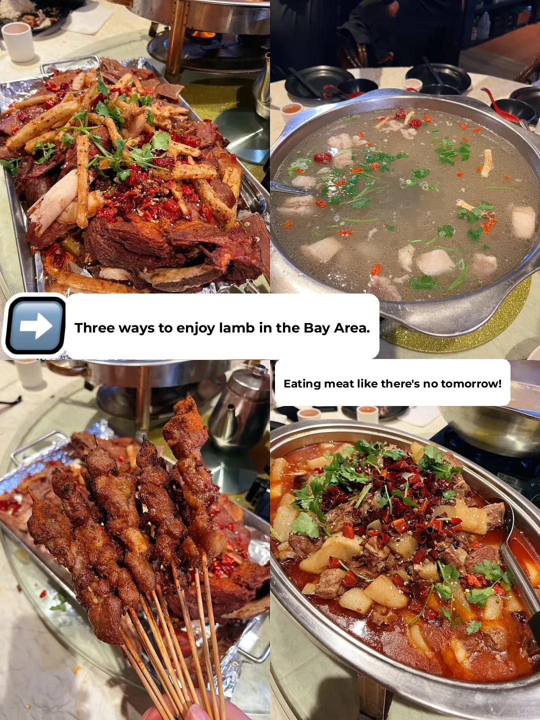 Best Value for Money: One Lamb, Three Dishes in the Bay Area! Located in the East Bay! Let’s Go!