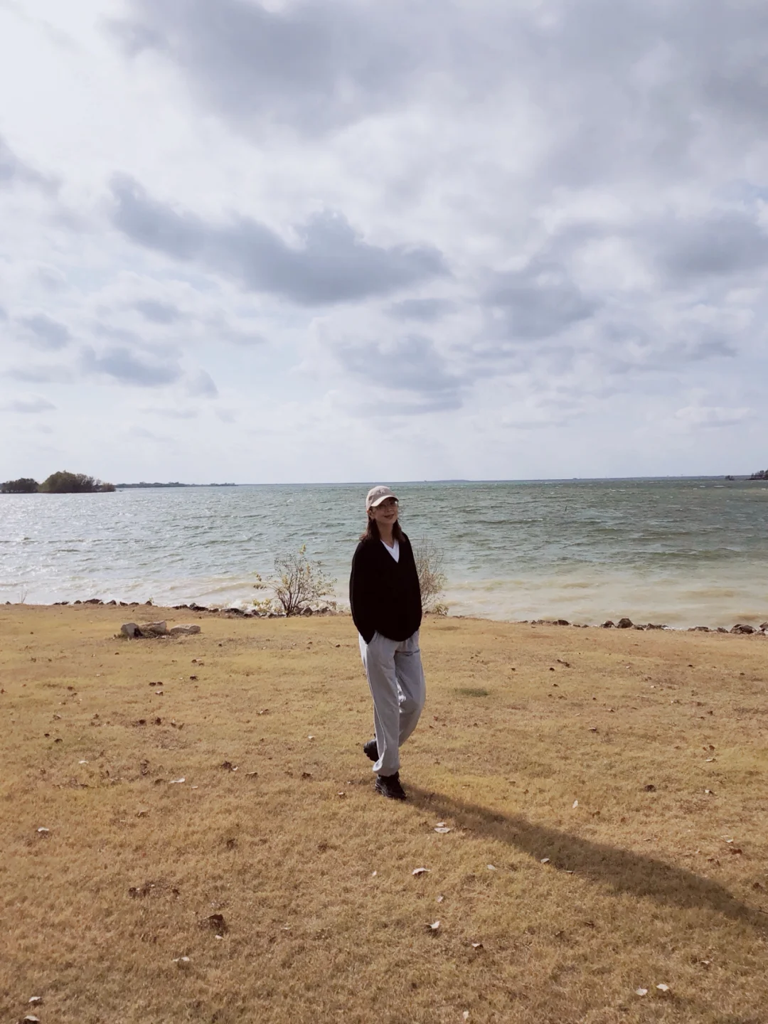 Autumn Scenery at Hidden Cove Park in Dallas