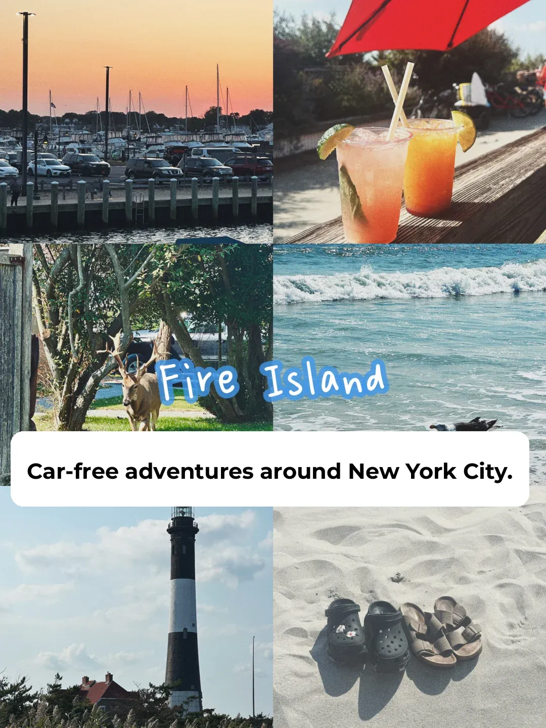 Exploring the Coast Near NYC | Ultimate Car-Free Guide to Fire Island