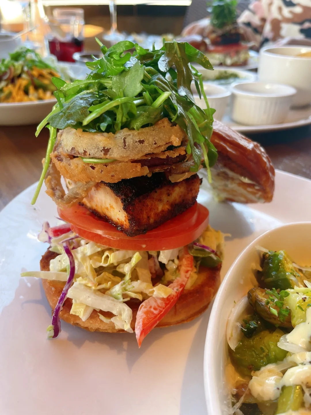 San Diego Food | Amazing Fish Burger, Falling in Love with Brunch at First Bite