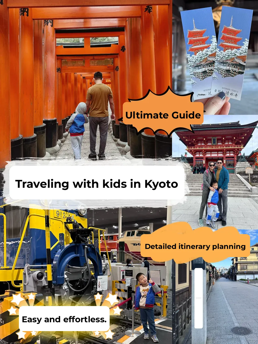 Nanny-Level Guide! Kyoto Travel Itinerary with Kids
