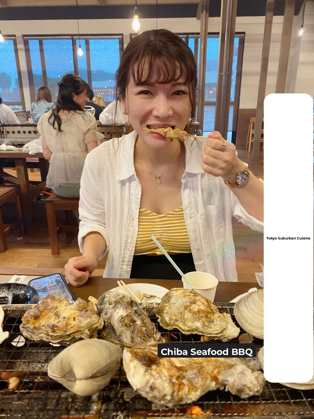 Tokyo Suburbs Foodie Adventure | Chiba Seafood BBQ | All-You-Can-Eat Fun