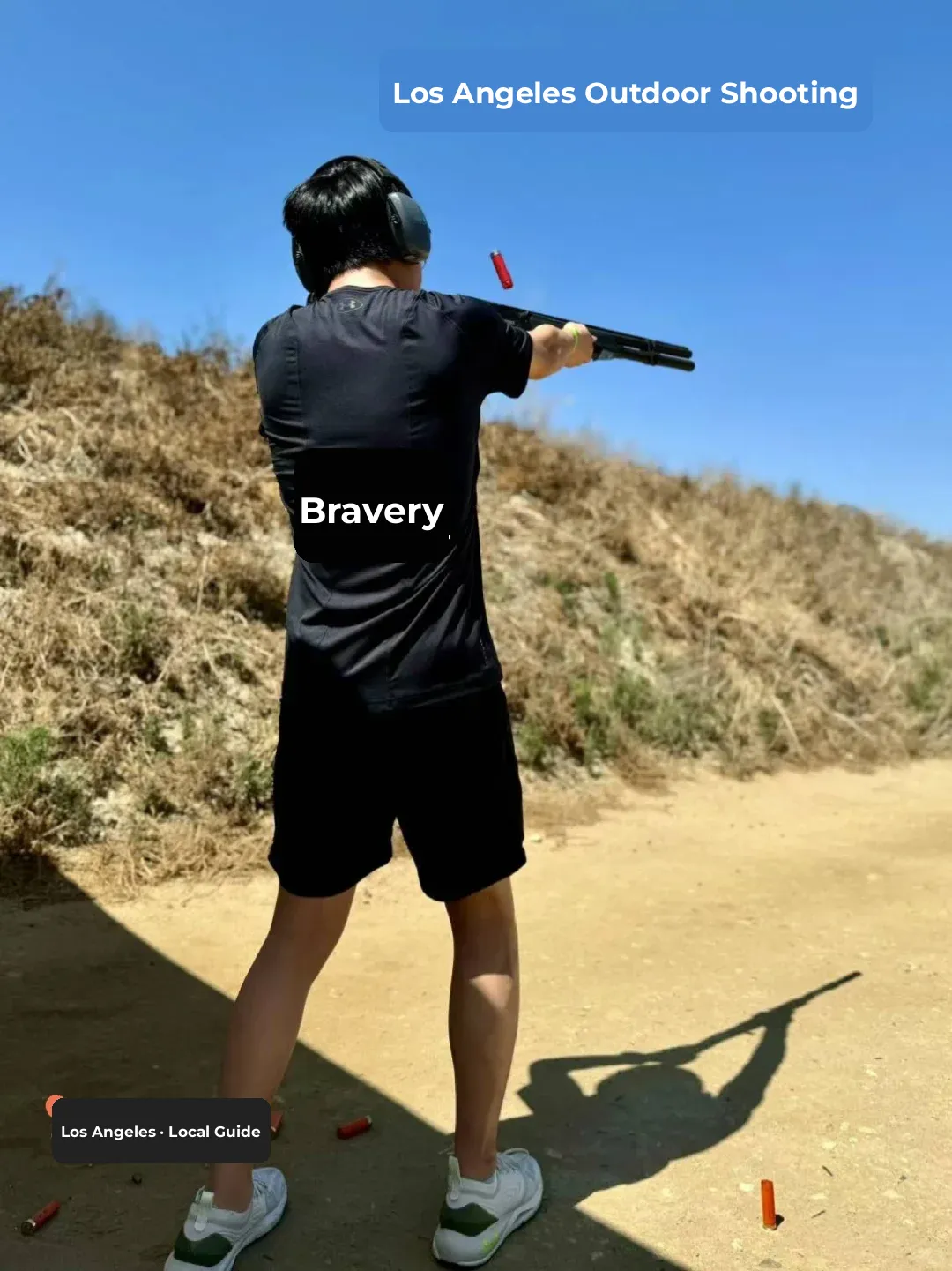 14-Year-Old Boy | Outdoor Live Fire Shooting Experience in Los Angeles