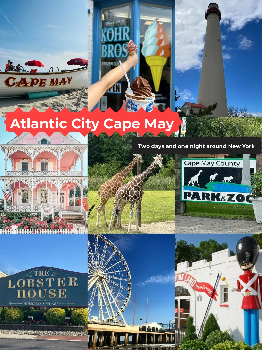 2-Day Itinerary: Cape May & Atlantic City Getaway from NYC