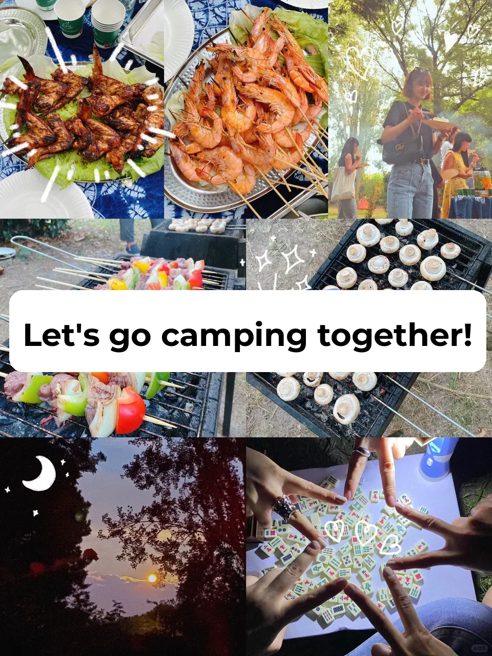 Paris Life | Let's Go Camping Together! 🌟