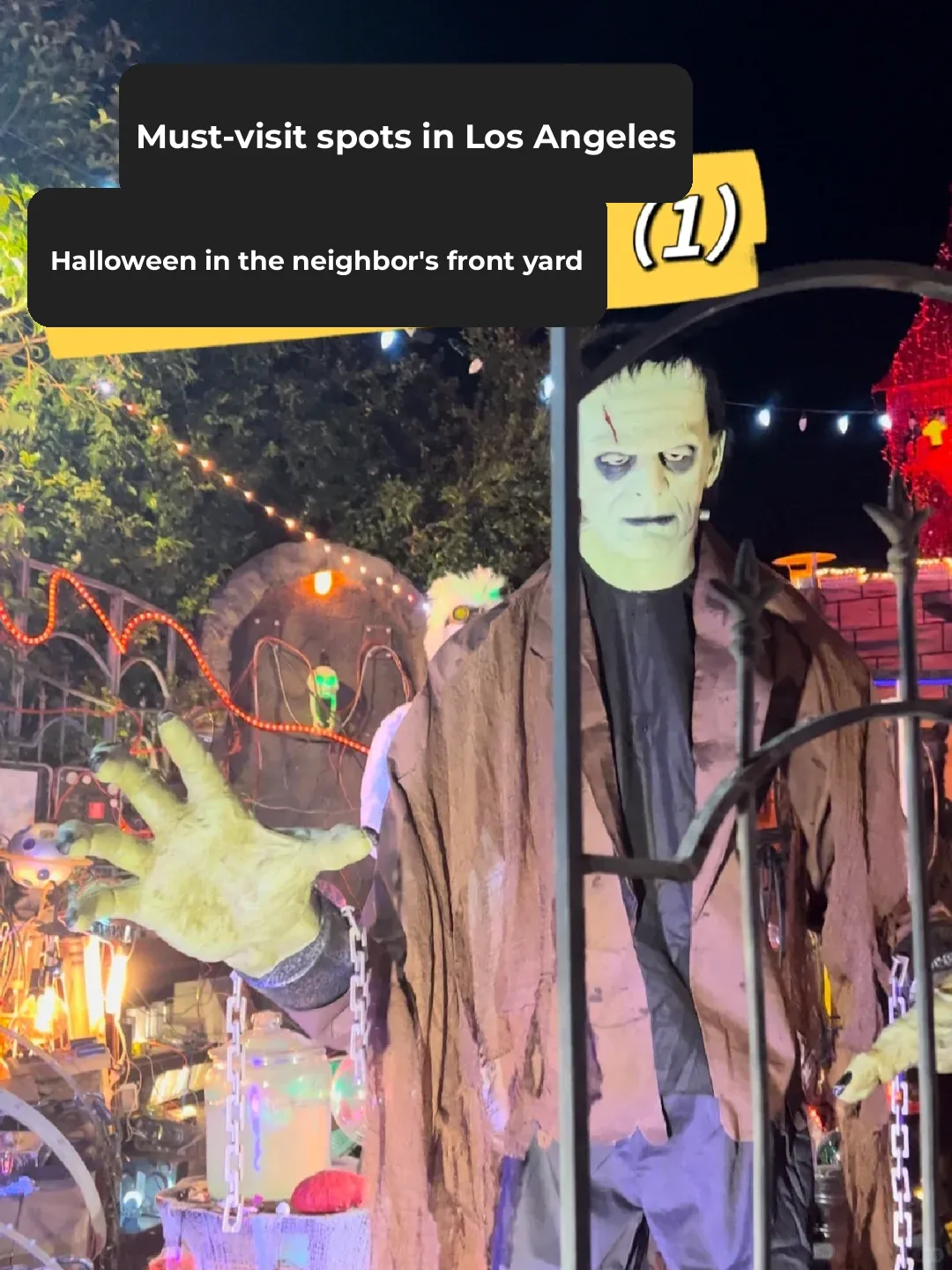 Top 3 Must-Visit Halloween Front Yards in LA (Part 1)