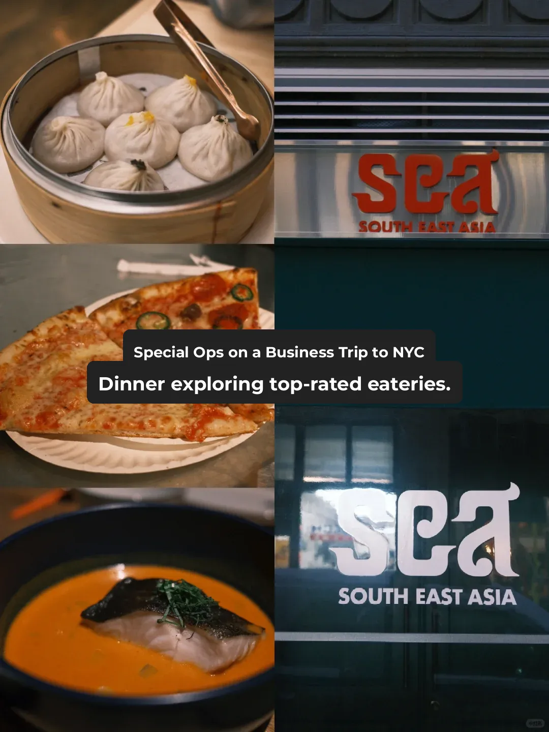 🇺🇸NYC Business Trip Foodie Mission: Dinner Spot Exploration & Feast 🌝 Must-Try List