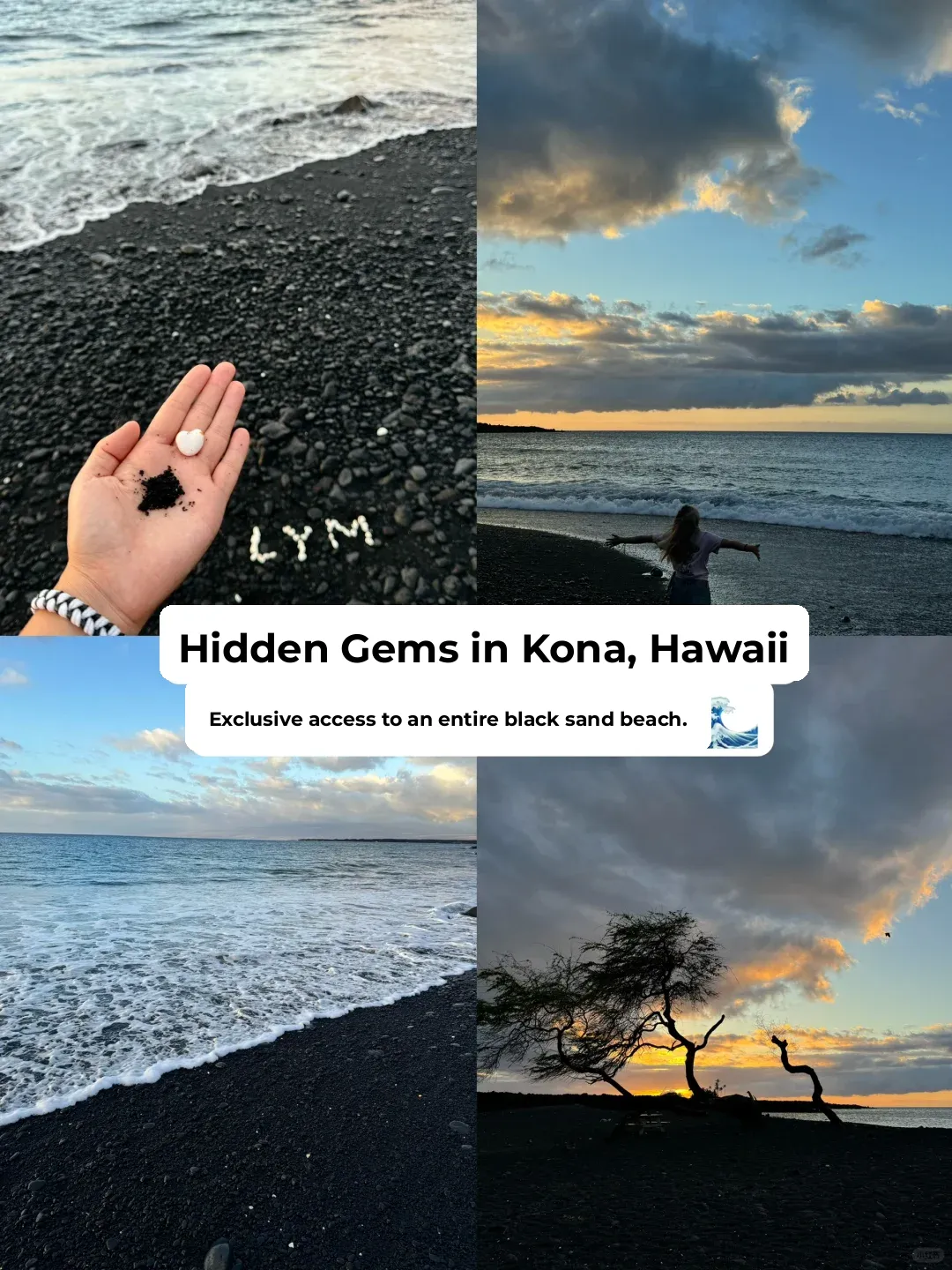 Head to This Address for Your Own Private Black Sand Beach 🖤 Big Island, Hawaii