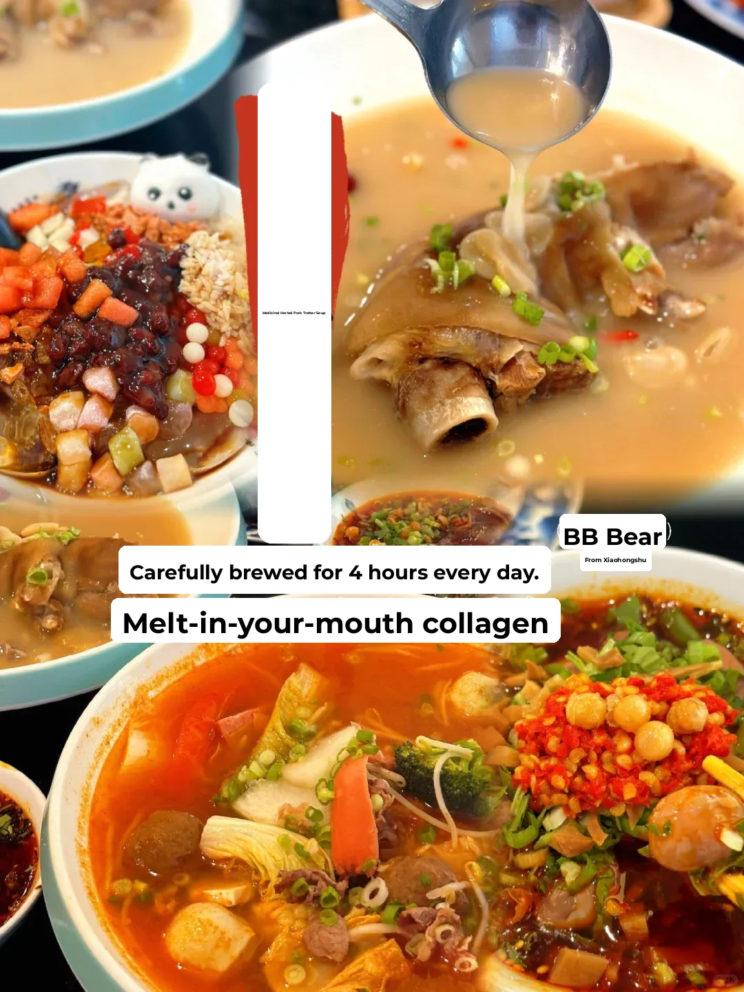 Los Angeles | 4-Hour Simmered Herbal Pork Trotter Soup 🍲 Finger-Lickin' Good